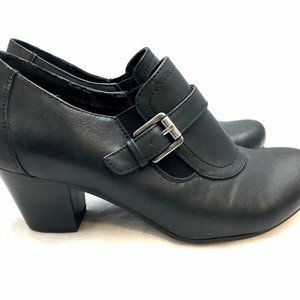 GH Bass & Co Black Leather Heels Women’s Heels